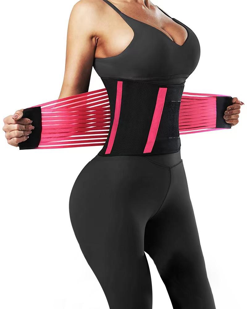 

Sports Waistband Postpartum Belly Band Waist Shaping Belt, Pink