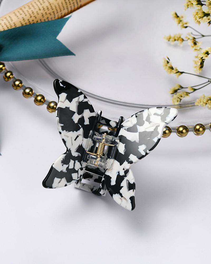 

1pc Ombre Butterfly Shaped Hair Claw, Style4