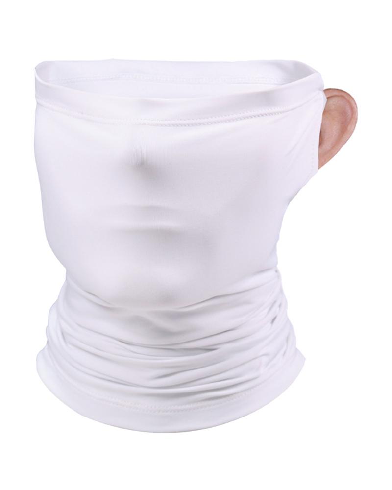 

Sunscreen Sporty Riding Mask, White