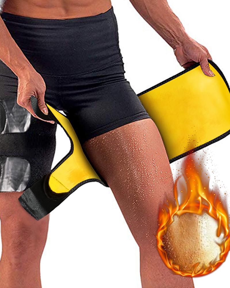 

Thigh Trimmer Leg Shapers Slimming Belt Neoprene Sweat Shapewear, Black