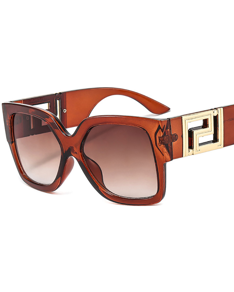 

1Pair Hollow Out Square Frame Sunglasses, Style5