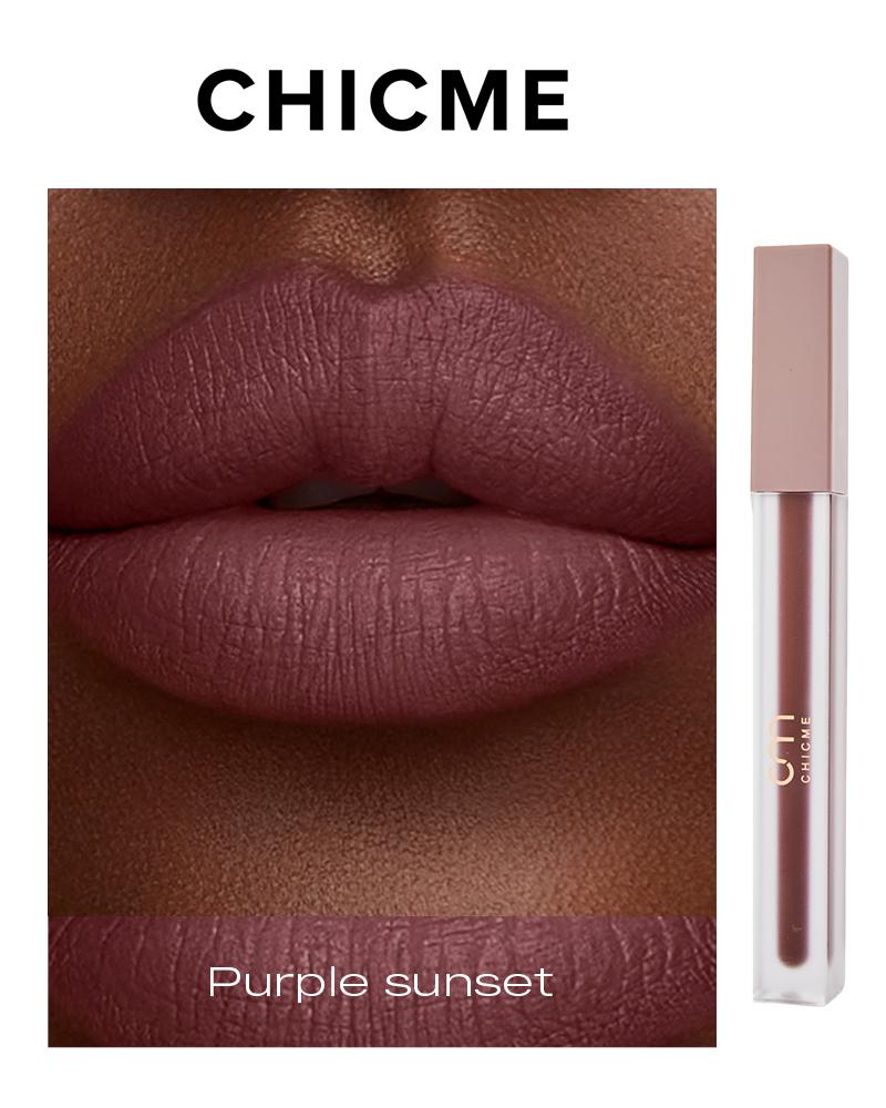 

Soft Matte Liquid Lipstick, Purple sunset