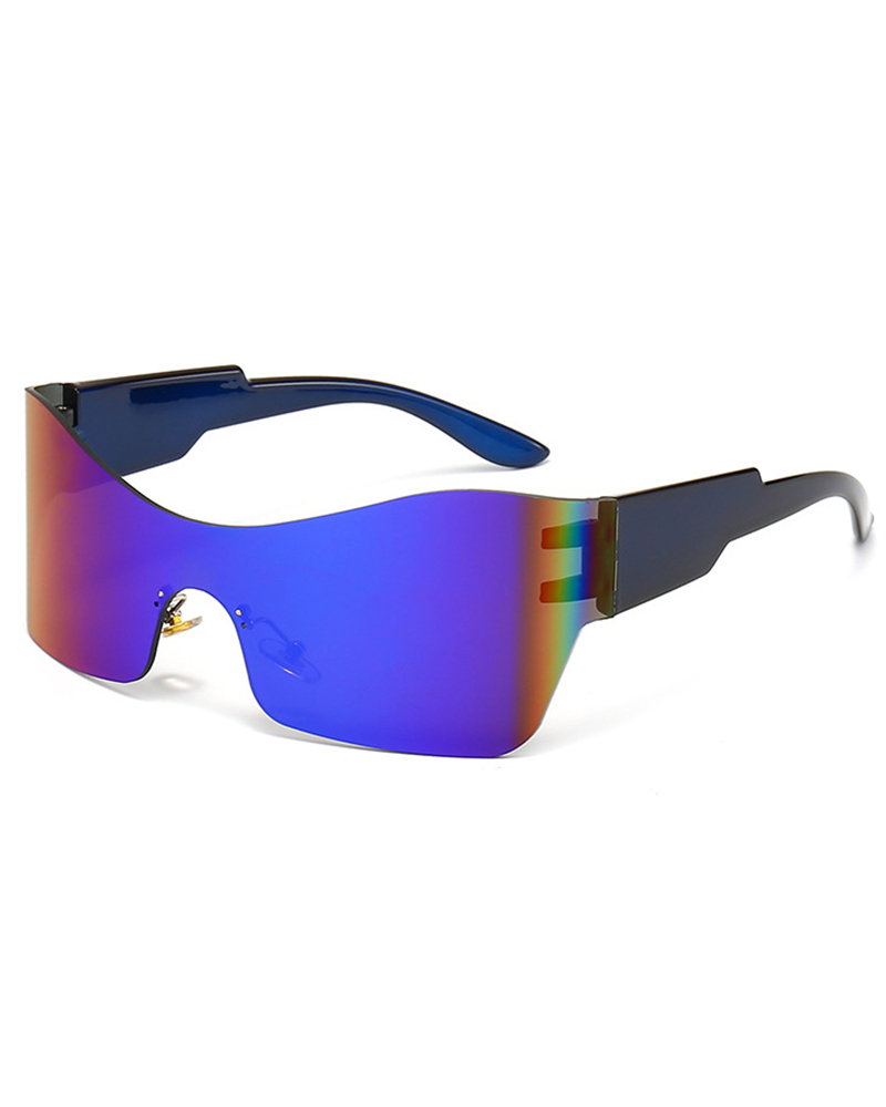 

1Pair UV Protection Trendy Rimless Sports Sunglasses, Style3