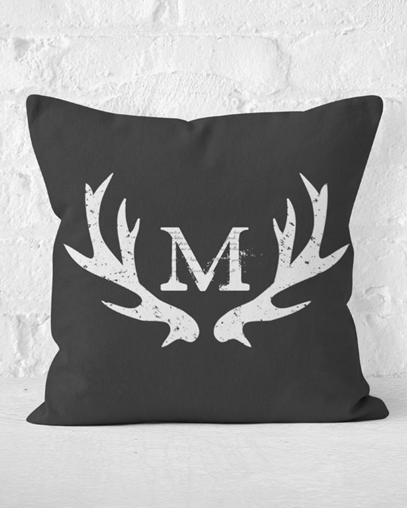 

1pc Christmas Striped Elk Pillow Cover 18x18inch Farmhouse Pillow Cover Holiday Rustic Linen Pillowcase Sofa Couch Throw Christmas Decoration, Style1