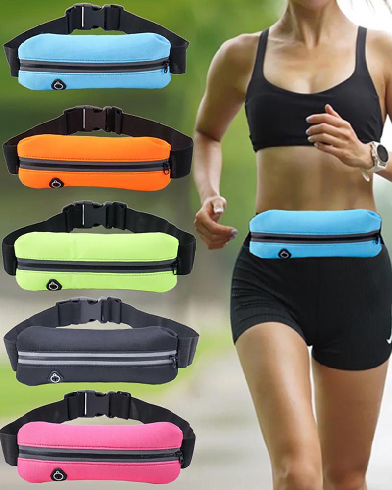 

Running Belt Sport Waist Phone Fanny Pack, Blue