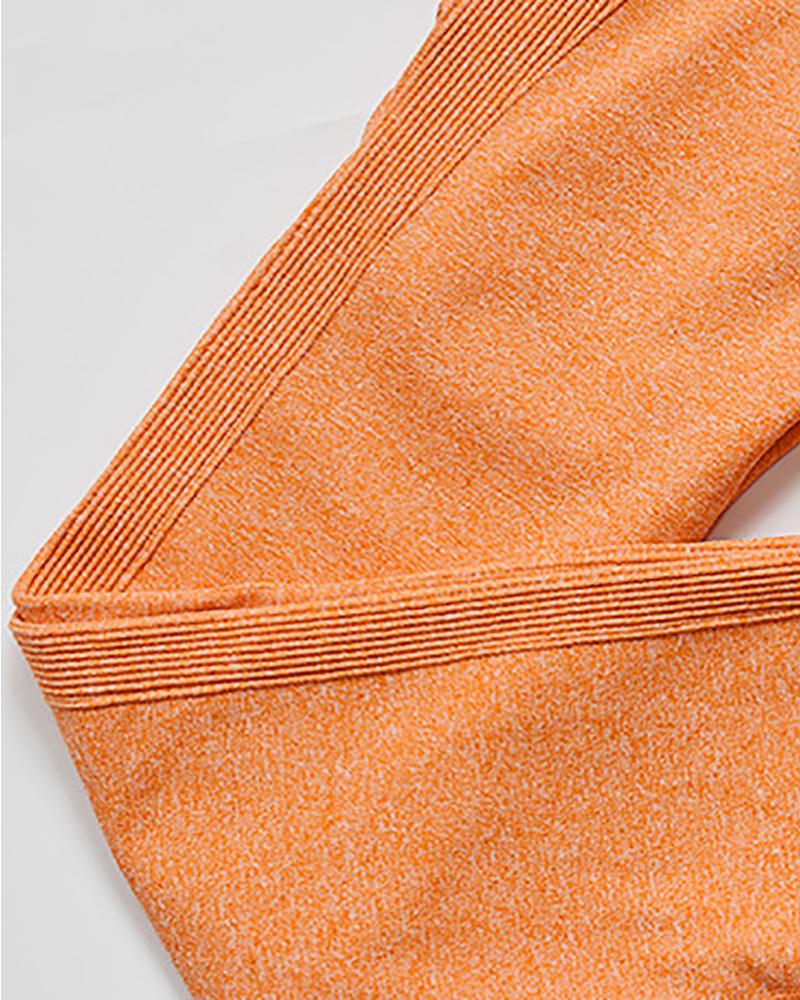 

Butt Lifting High Waist Skinny Active Pants, Orange
