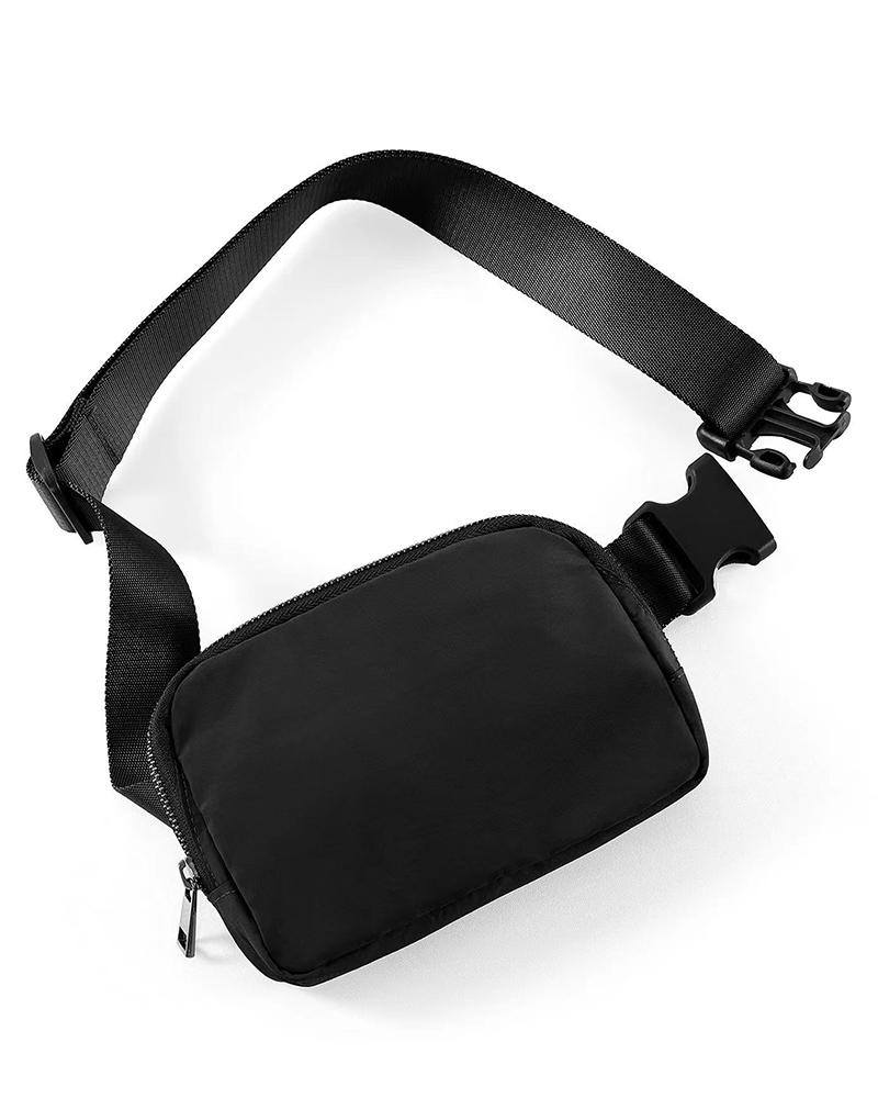 

Women's Fanny Pack Outdoor Sporty Crossbody Belt Bag, Black