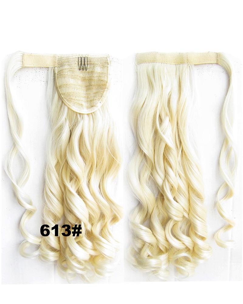 

Curly Long Ponytail Clip Hair Extensions Ponytail Hair Piece, Style8