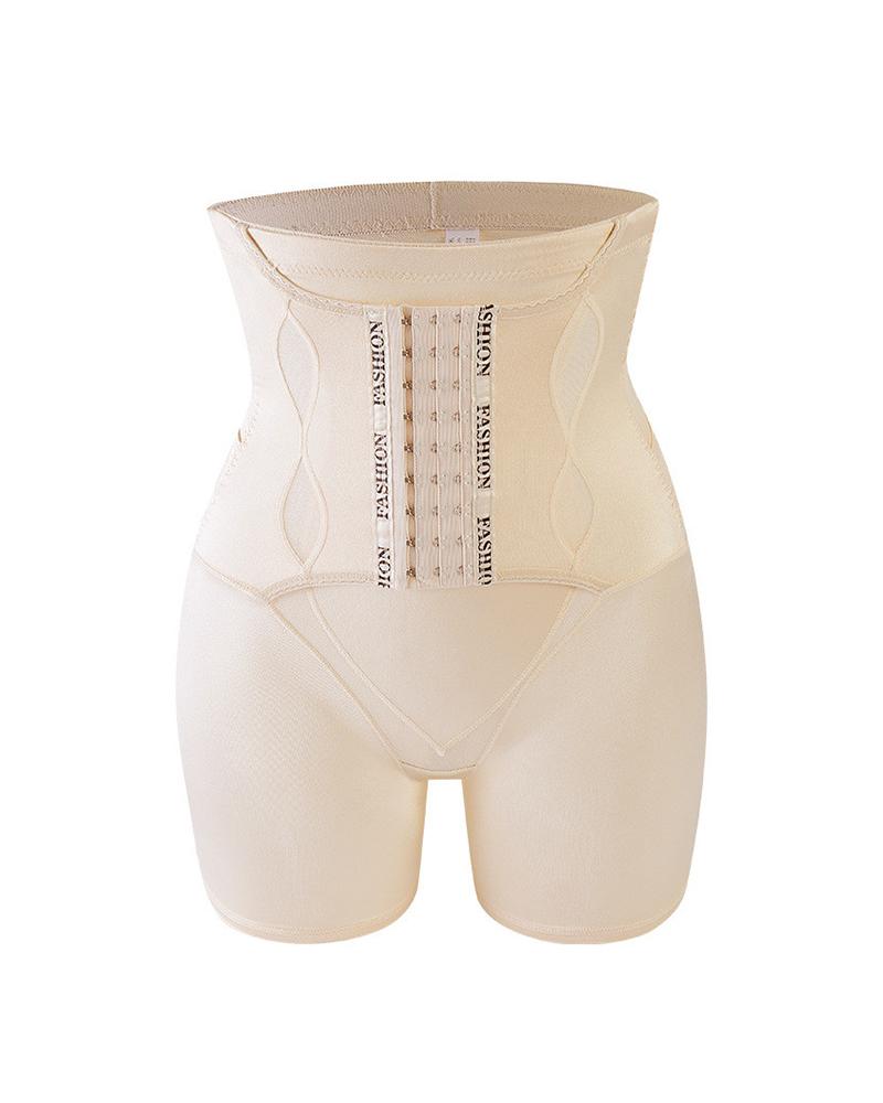 

High Waist Control Panties Postpartum Belly Girdle Slimming Underwear Butt Lifter Shapewear, Nude