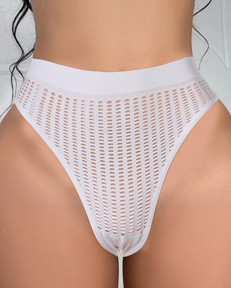 Hollow Out Breathable Seamless Panty