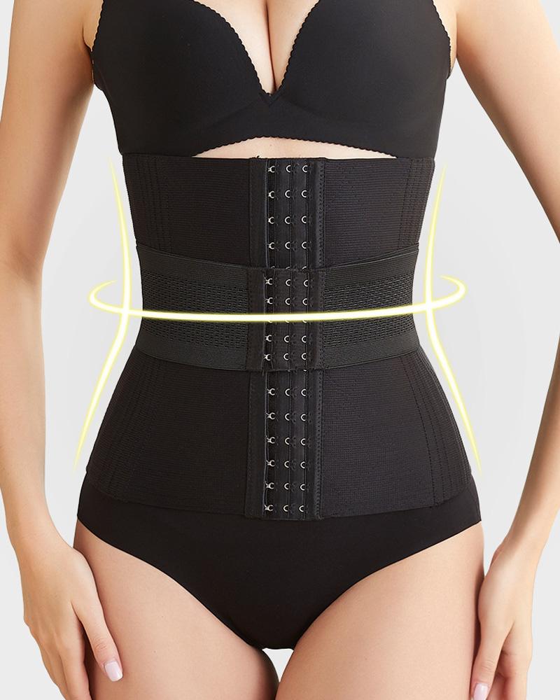 

Slimming Waist Trainer Modeling Belt Shapewear Waist Cincher Body Shaper, Black