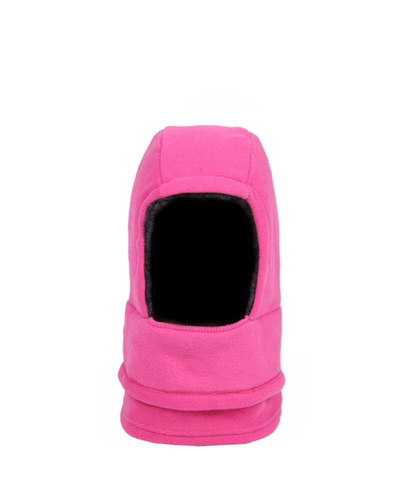 

Plain Outdoor Windproof Winter Bandana, Hot pink