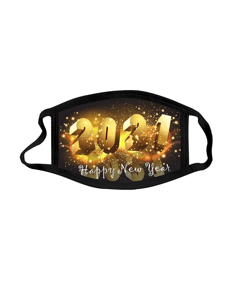 

Graphic Letter Print Breathable Face Mask, Style4