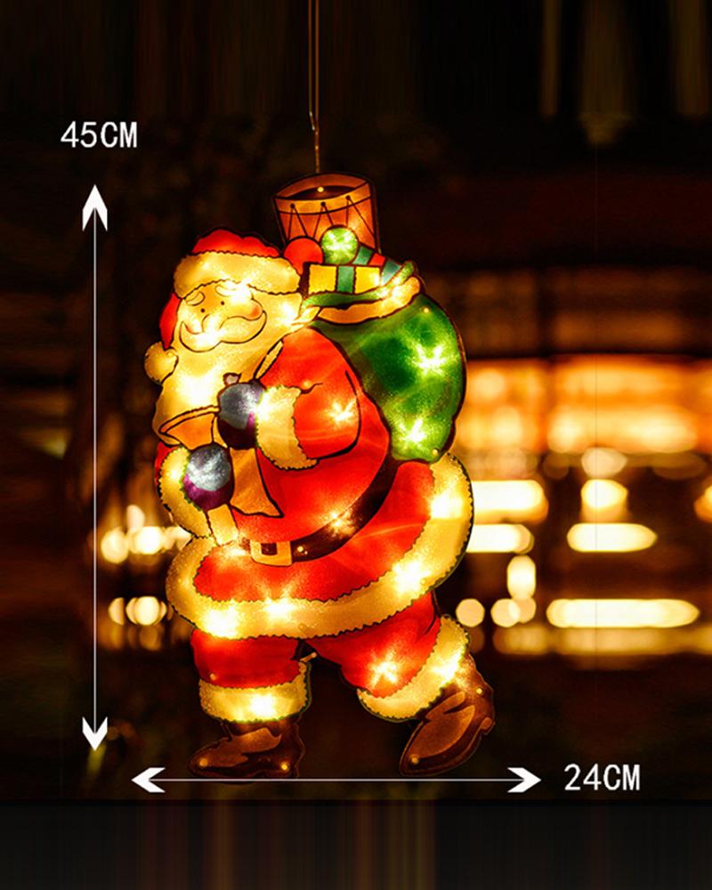 

Christmas Shaped LED Suction Cup Lamp, Style1