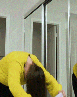 

1pc Magic Instant Dry Hair Towel, Pink