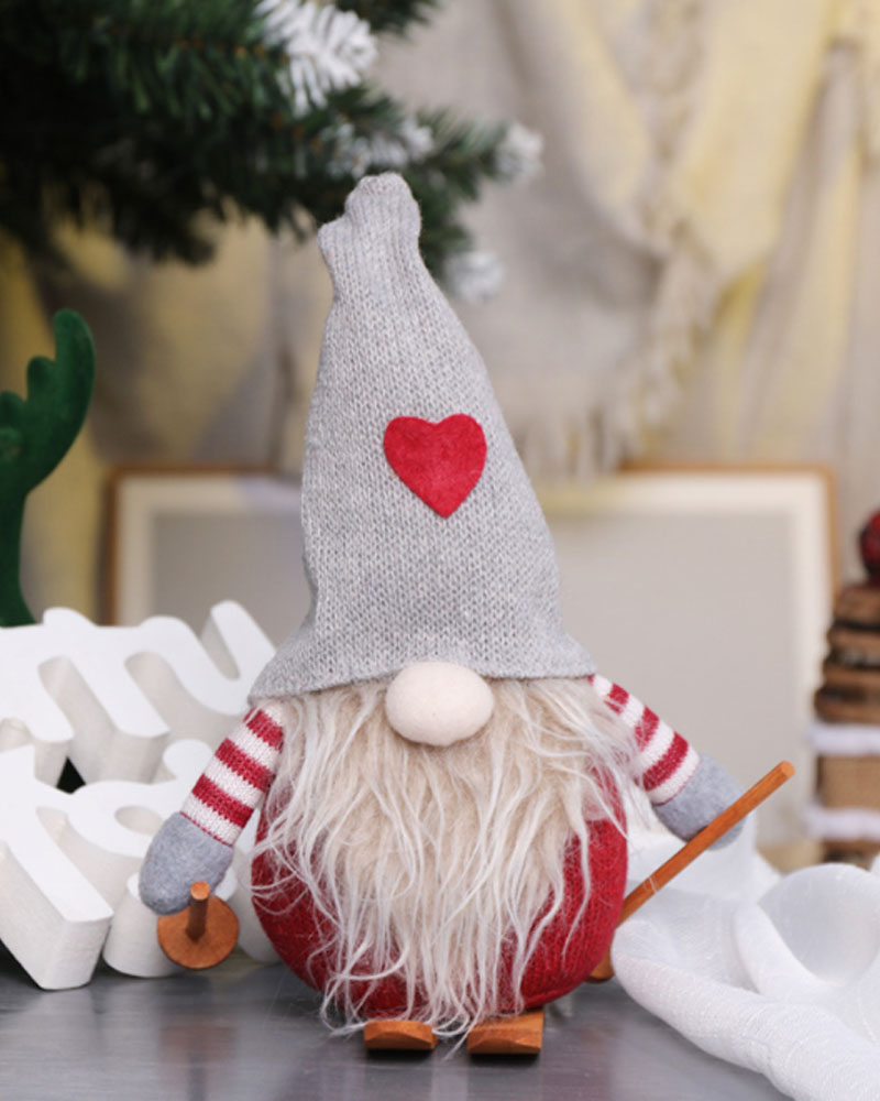 

Christmas Decoration Rudolph Faceless Gnomes Doll Ornaments Kids Toy Gift Party Props Event Halloween Window Table Decoration, Style3