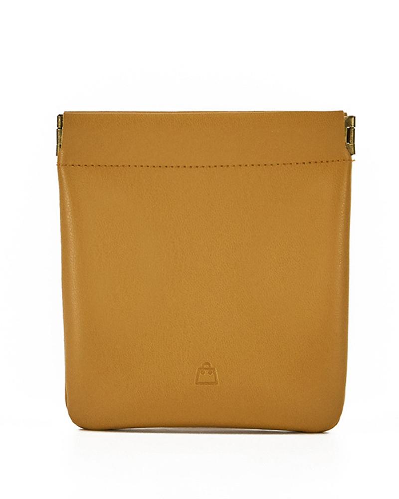 

Square Functional Makeup Bag, Yellow