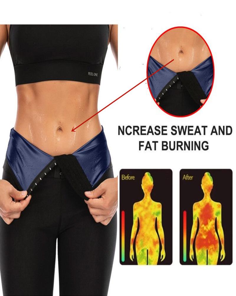 

Hot Sweat Slimming Sauna Effect Running Pants Workout Fitness Training High Waist Gym Body Shaper, Style1