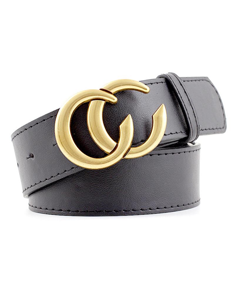 

1pc Double Letter C Decor Belt, Style4