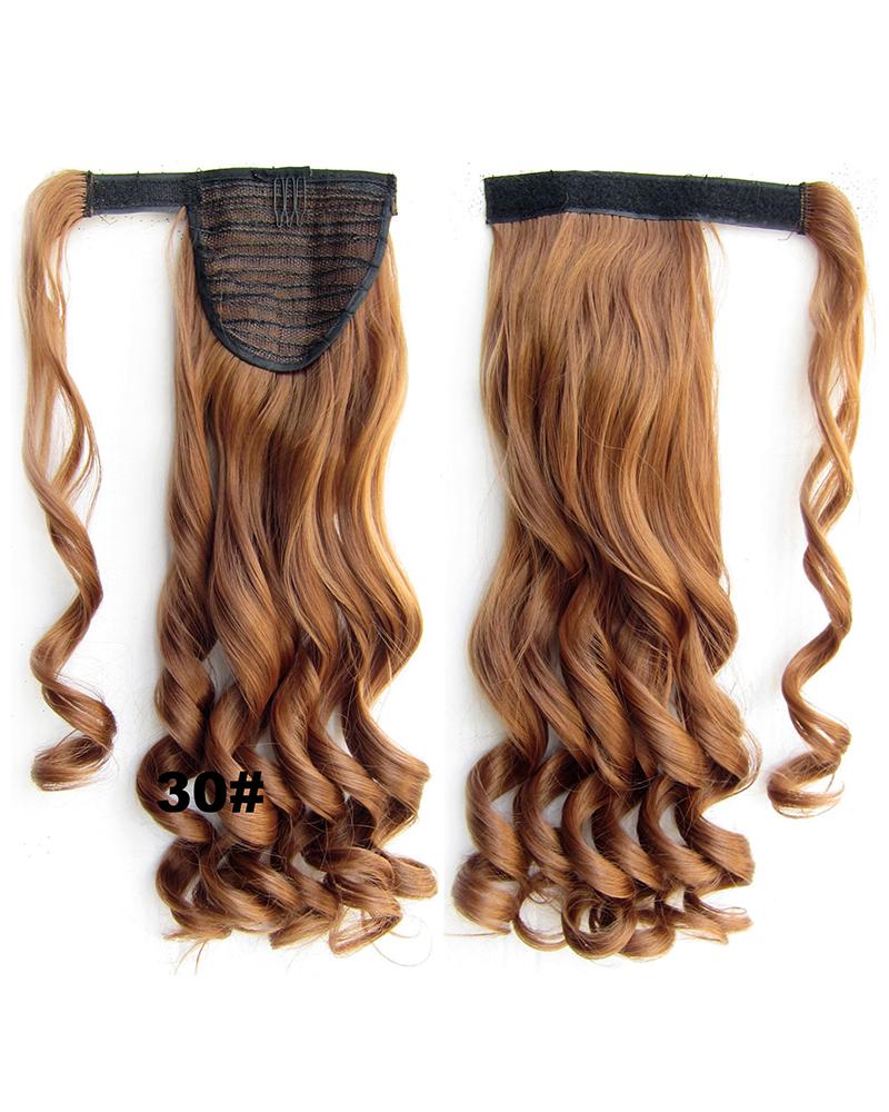 

Curly Long Ponytail Clip Hair Extensions Ponytail Hair Piece, Style21