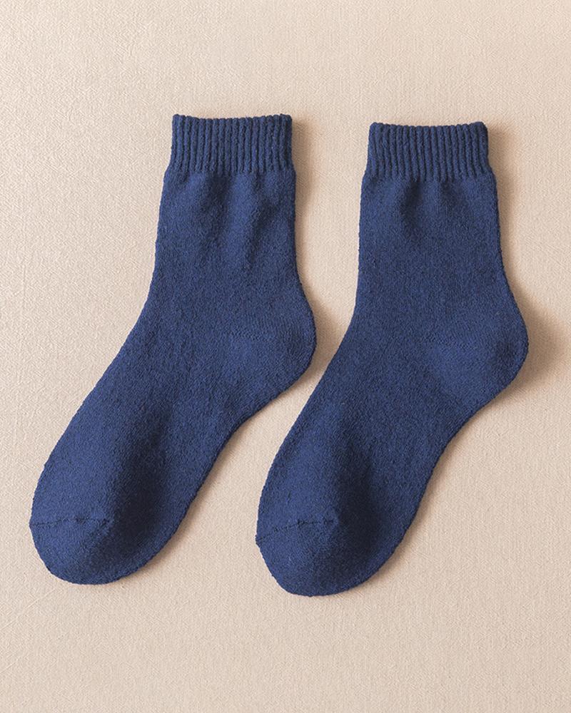 

1Pair Simple Plain Socks, Style3