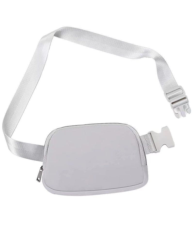 

Women's Fanny Pack Outdoor Sporty Crossbody Belt Bag, Gray