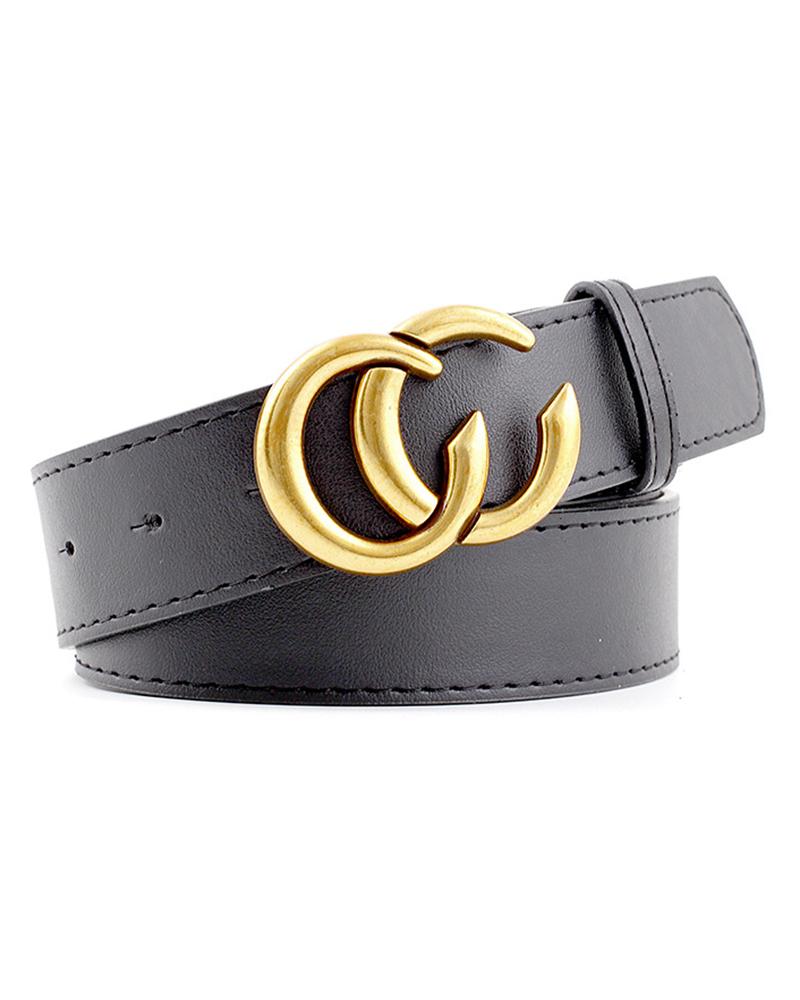 

1pc Double Letter C Decor Belt, Style3