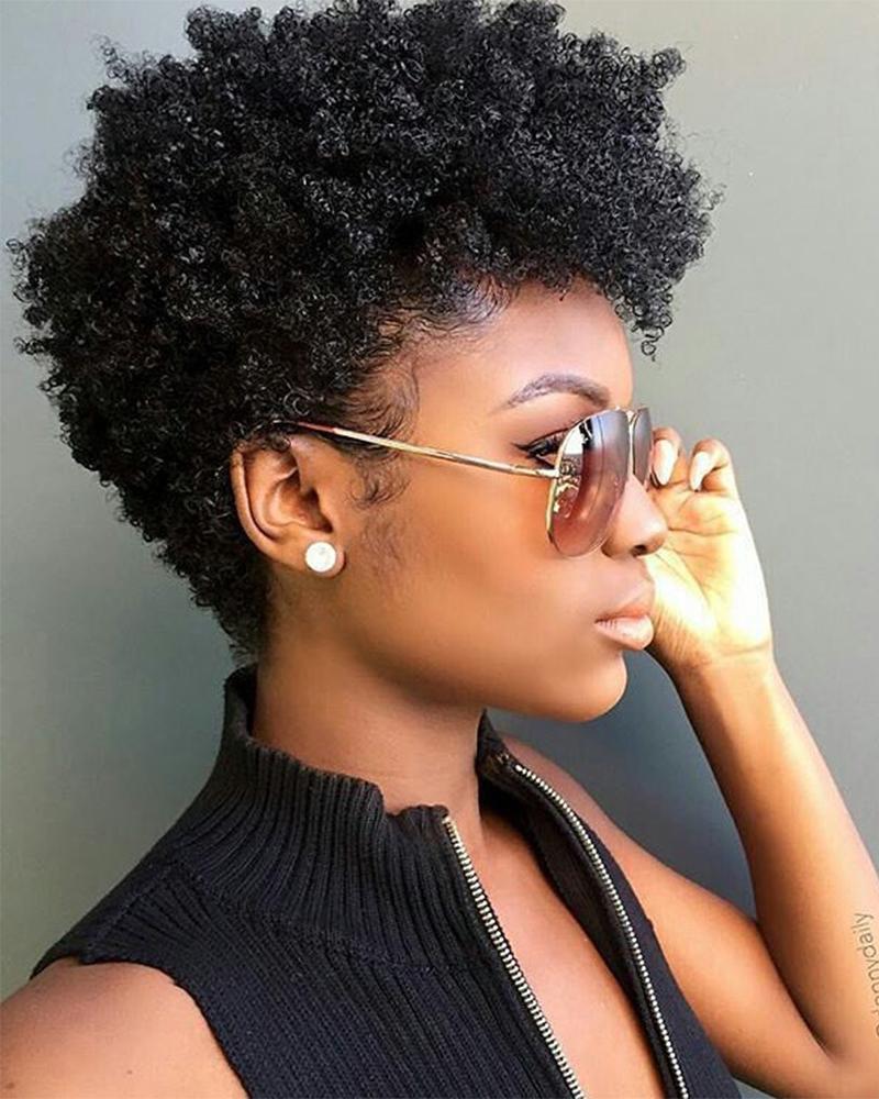 

Synthetic Wig Curly Bob Asymmetrical Wig Black Synthetic Hair