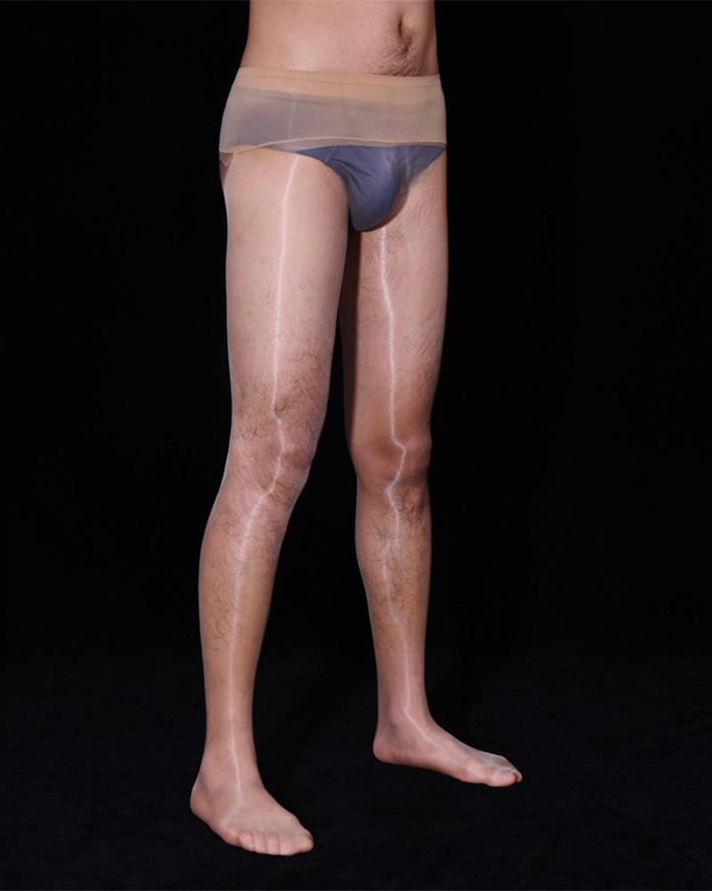 

Sexy See-through Shiny Skinny Pantyhose, Nude