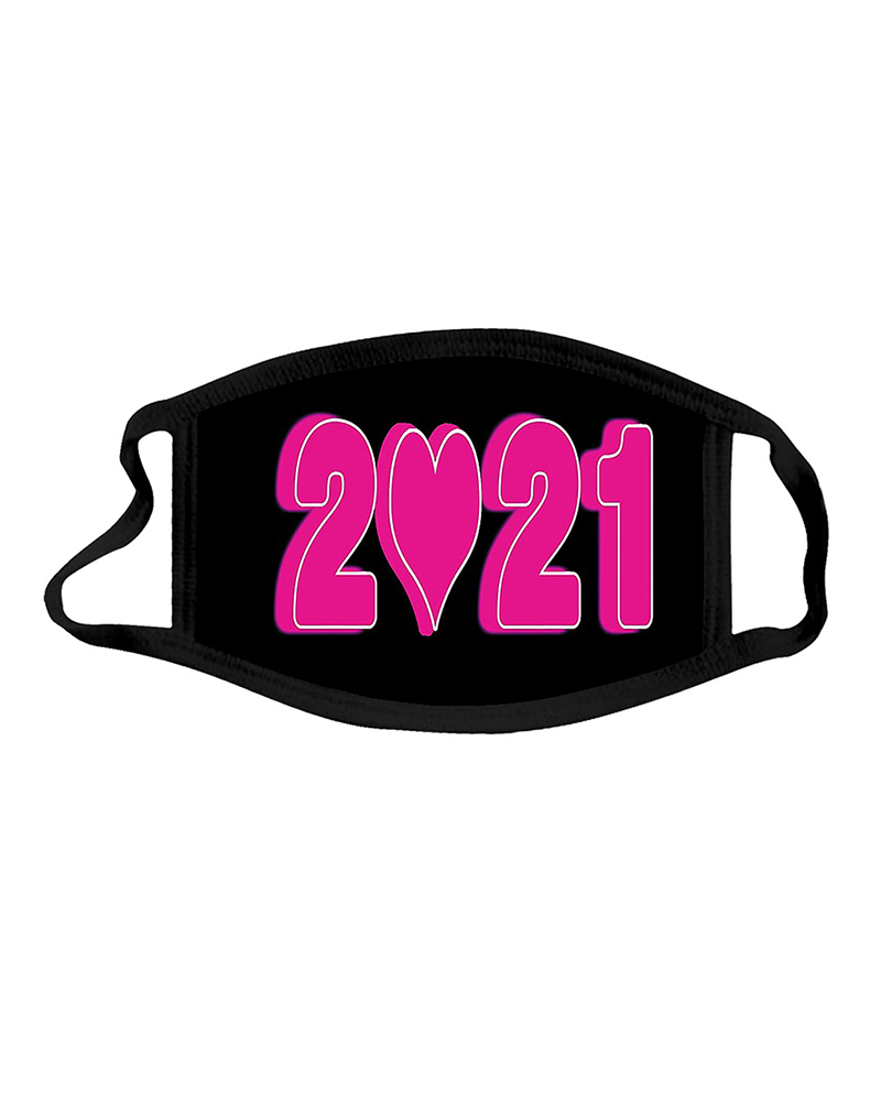 

Letter Grahpic Print Breathable Face Mask, Style4