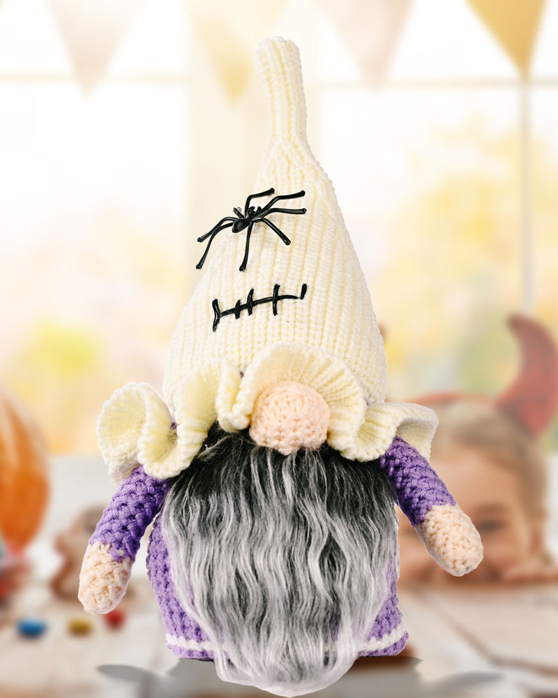 

Halloween Decoration Faceless Gnome Doll Party Decoration Kids Toy Gift Horror Party Props Event Party Supplies Cute Vivid, White