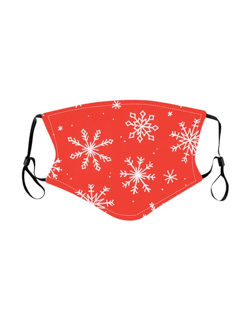 

Christmas Mixed Print PM2.5 Filter Breathable Face Mask For Child, Style5