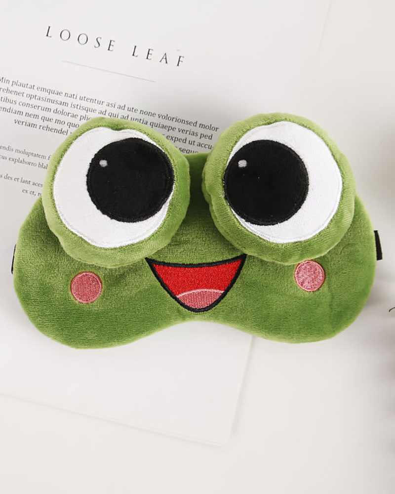 

Cute Animal Sleeping Mask Soft Plush Blindfold Cute Eye Cover, Style4