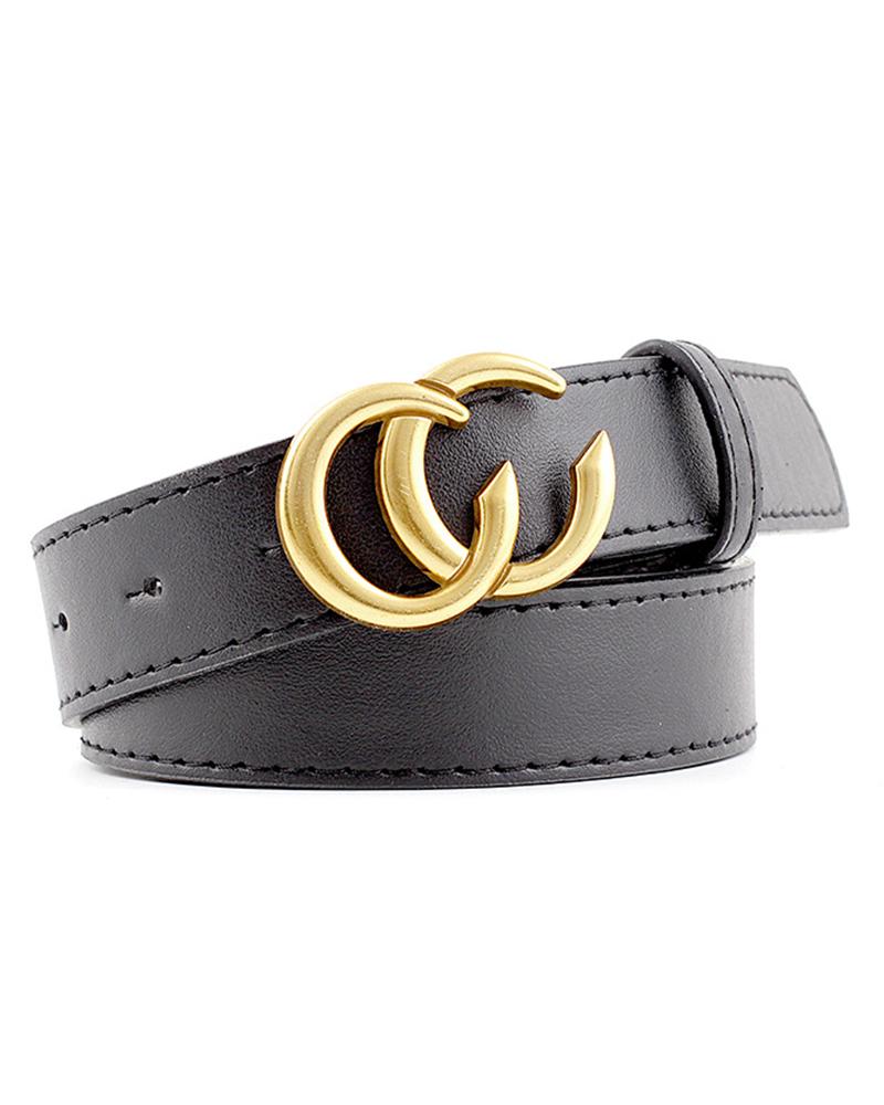 

1pc Double Letter C Decor Belt, Style2