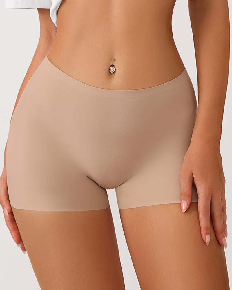 

Seamless Breathable Underwear Safe Panty, Nude