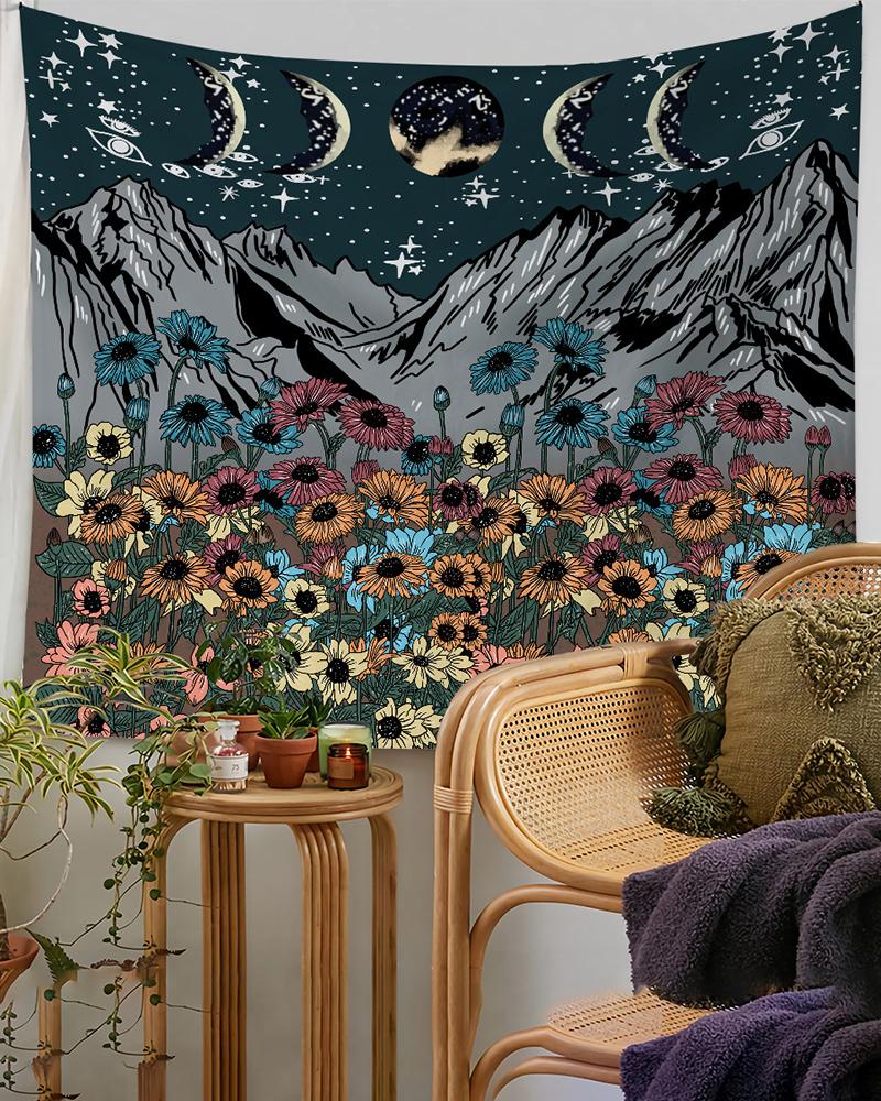 

Floral Print Tapestry, Style1