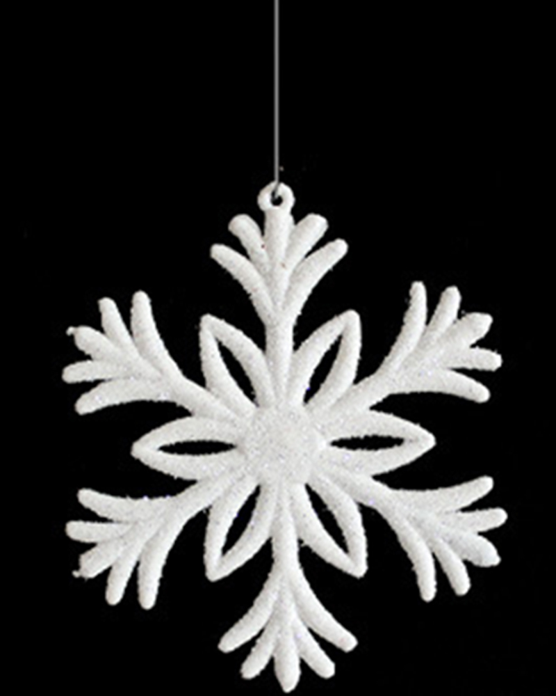 

Christmas Tree Hanging Drop Snowflake Ornament Decoration, Style2