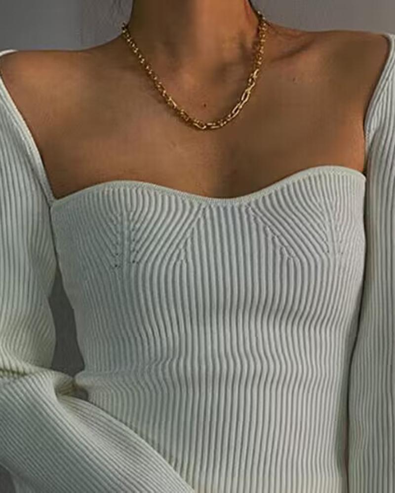 1pc Minimalist Hollow Chain Necklace