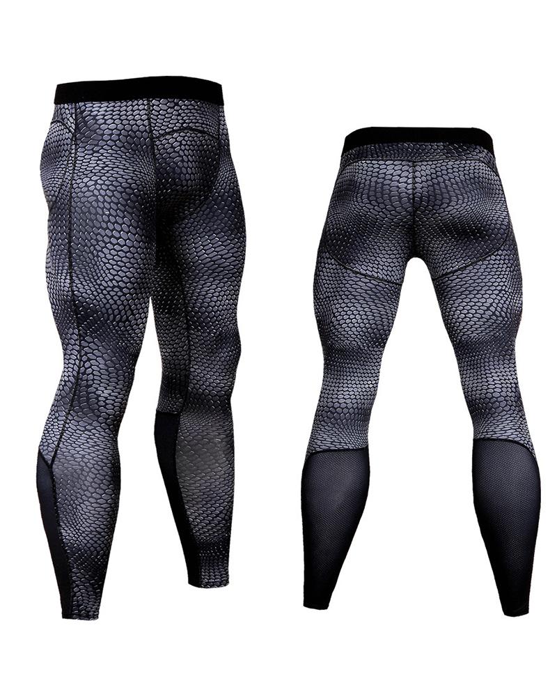 

Solid Color Embossing Quick-drying And Breathable Skinny Yoga Pants, Black