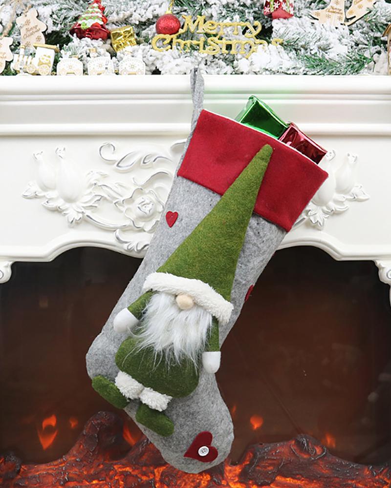 

Christmas Gnomes Svg Pattern Socks Ornaments, Style1