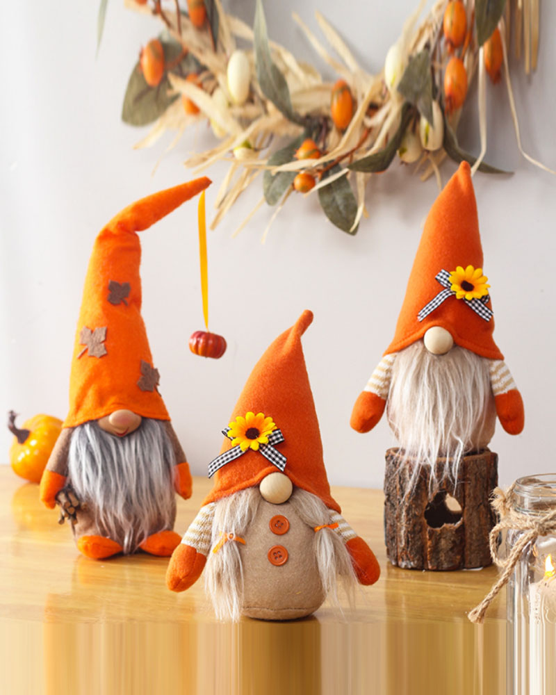 

Halloween Decoration Rudolph Faceless Gnomes Doll Ornaments Kids Toy Gift Horror Party Props Event Party Window Table Decoration, Style1