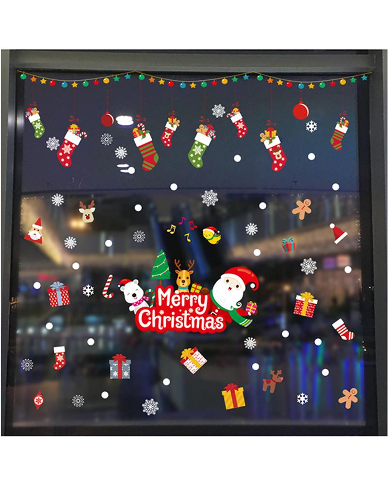 

1Sheet Christmas Window Sticker, Style1