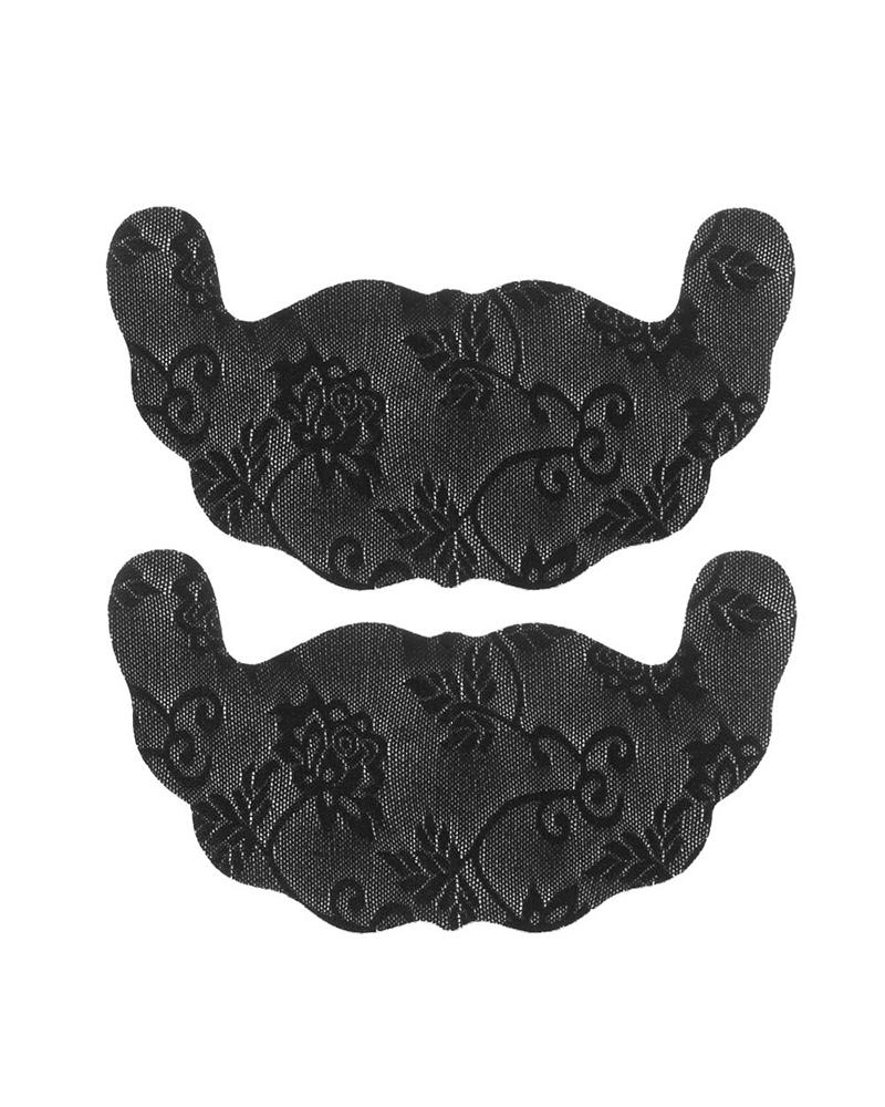 

Lace One-time chest Stickers, Black