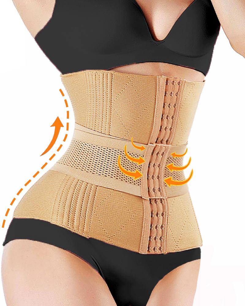 

Slimming Waist Trainer Modeling Belt Shapewear Waist Cincher Body Shaper, Nude