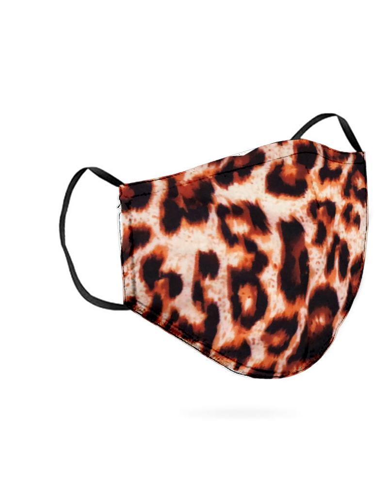 

Leopard Print Breathable Mouth M .a. s. k Washable And Reusable