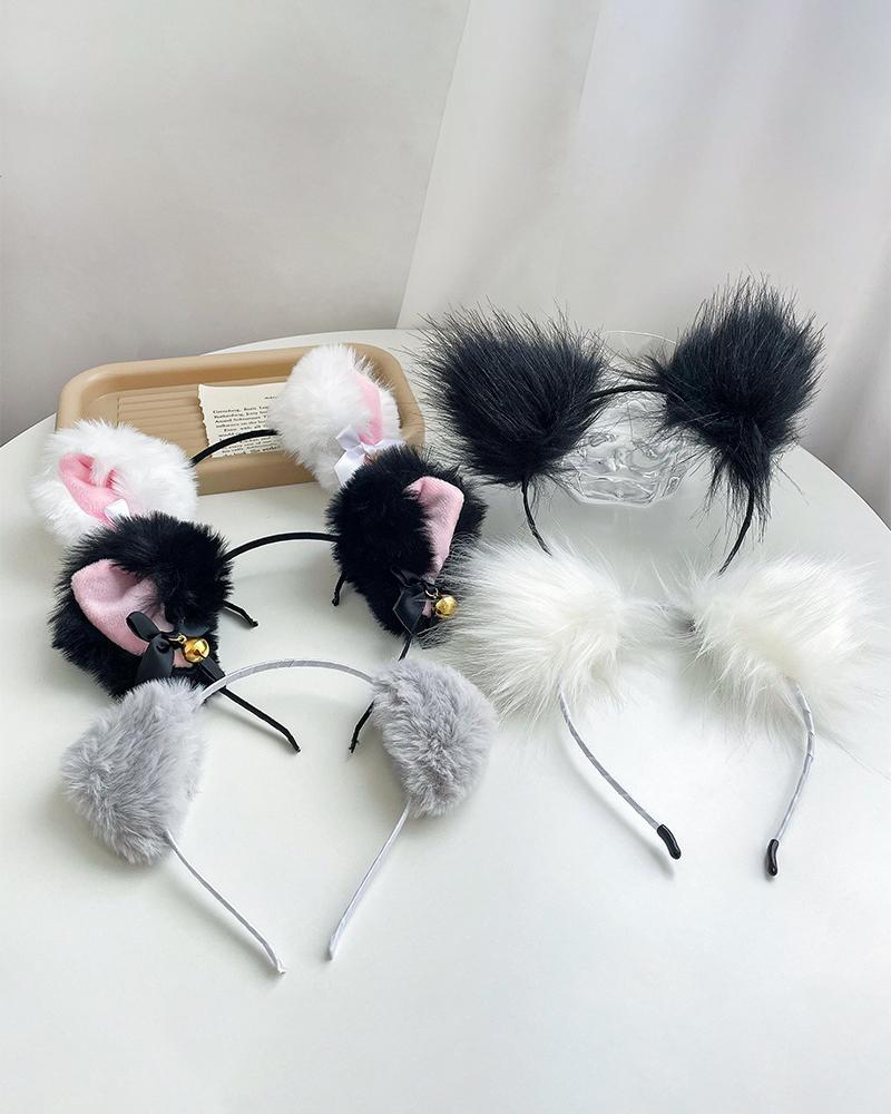 

Fluffy Ear Design Headband, Style1
