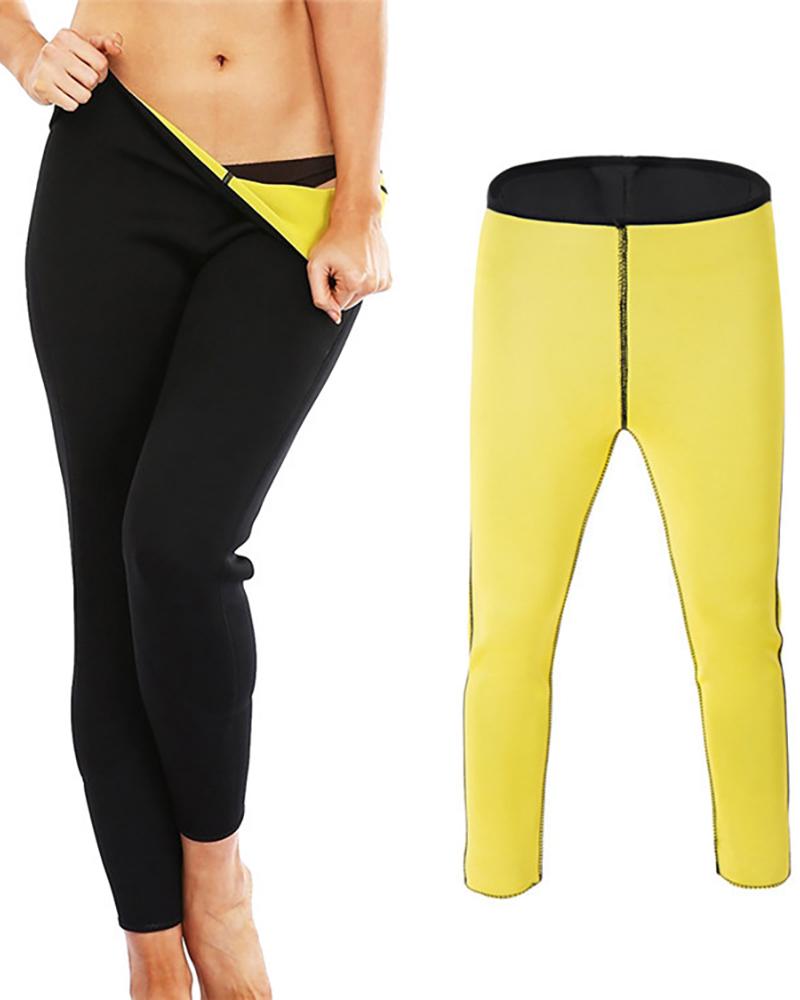

Neoprene Slimming Pants High Waist Tummy Control Shapewear, Black