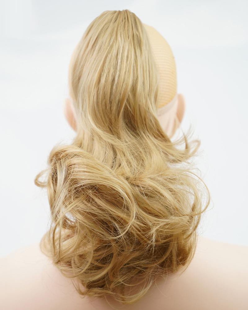 

Body Wave Hair Extensions Long Curly Ponytail Synthetic Hairpieces, Style4