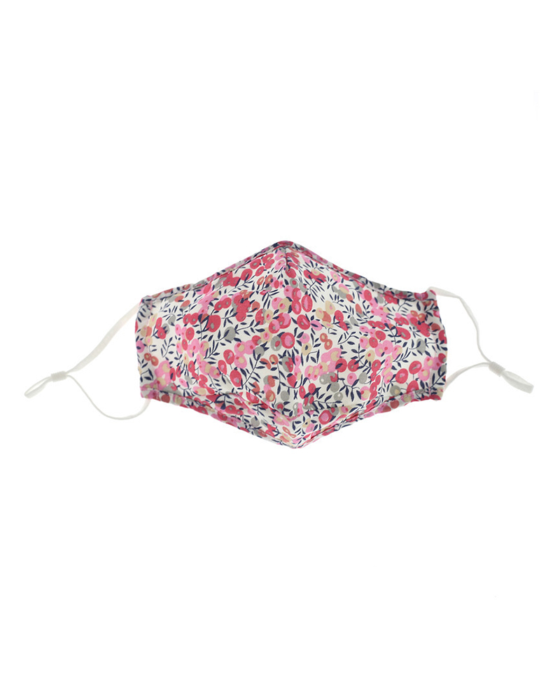 

Floral Print Ear Loop Breathable Mouth Mask, Pink