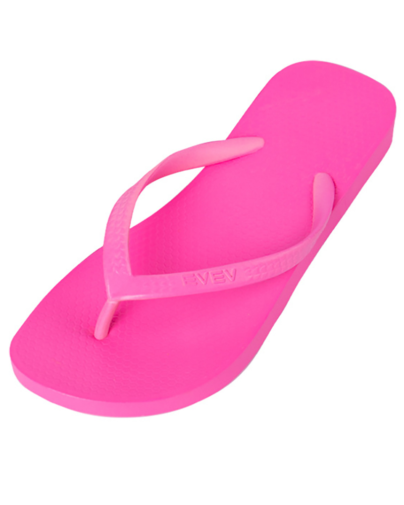 

Toe Post Non Slip Beach Flip Flops, Hot pink